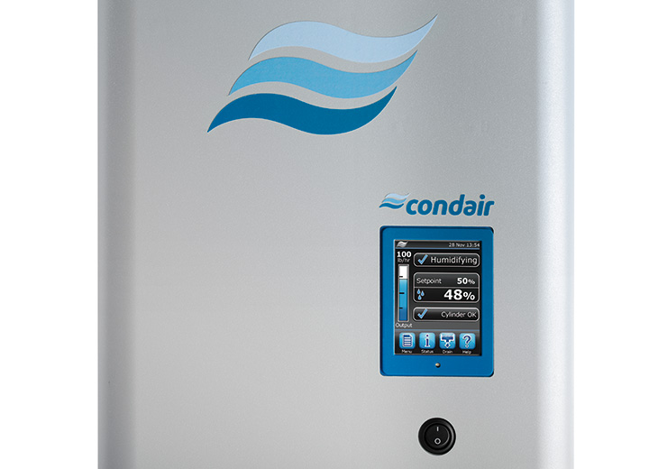 Condair RS : A mais recente tecnologia de ecrã táctil
